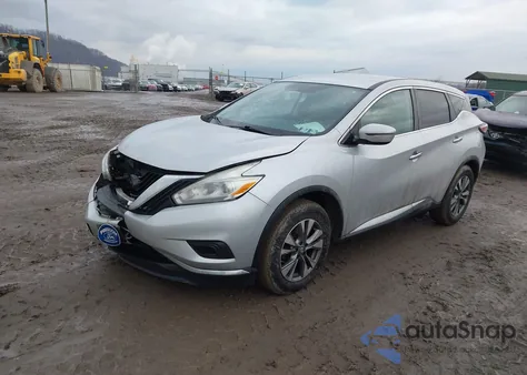 2016 Nissan Murano Platinum/S/Sl/Sv z USA, uszkodzony, nr VIN 5N1AZ2MH9GN140787